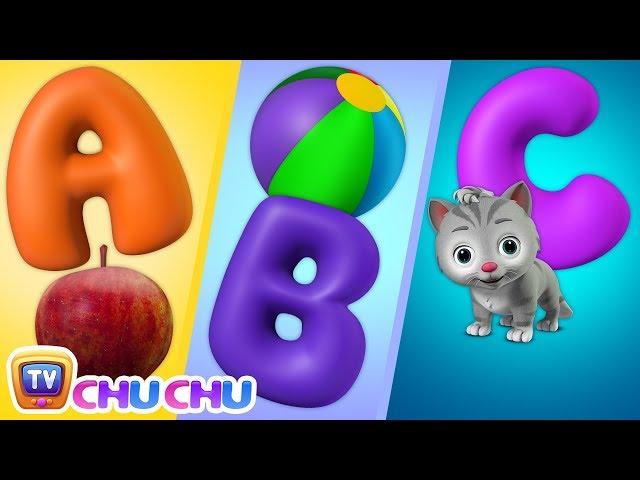 ABC Song with ChuChu Toy Train - Alphabet Song for Kids - ChuChu TV