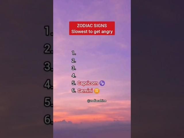 Zodiac signs angry | #shorts #zodiacsigns