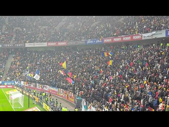 GOOOL FLORINEL COMAN (Romania) vs. Cipru | Nations League | REACTIA PUBLICULUI | ROMANIA, ROMANIA