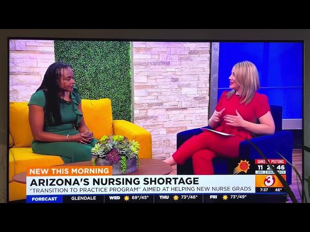 Good Morning Arizona - OpusVi's Nurse Residency Program and the AzHHA New Graduate RN TTP Program