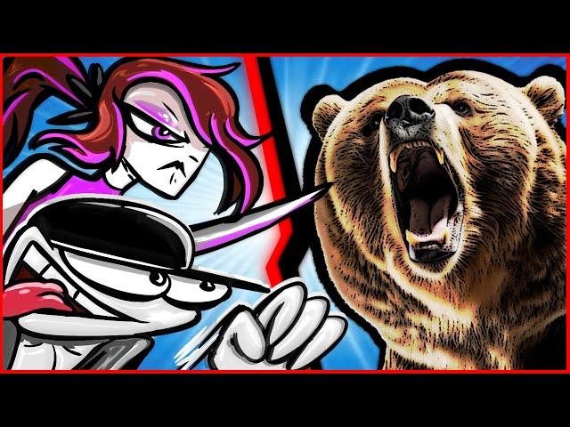 MAN vs. BEAR // Animation Collab