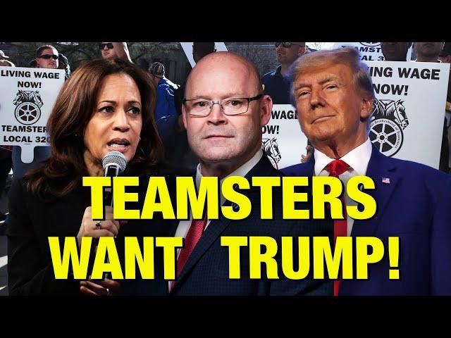 Teamsters REFUSE To Endorse Kamala Harris!