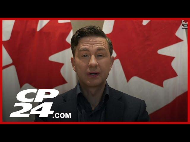 Pierre Poilievre says Jagmeet Singh has sold out Canadians