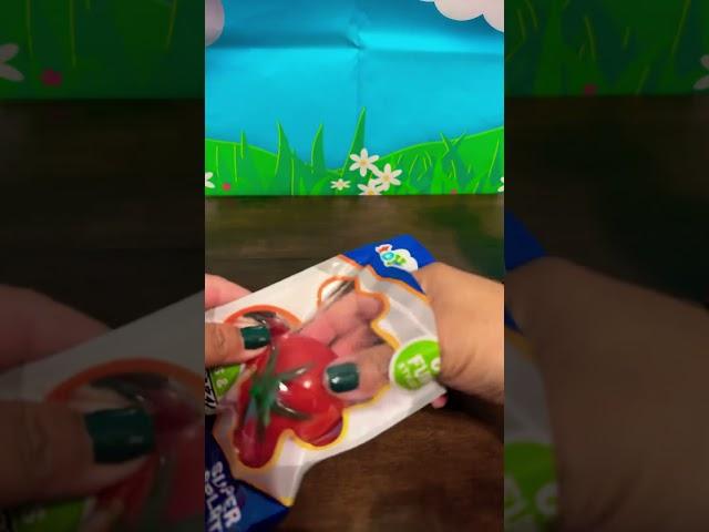 Unboxing tomato toy & platz #squishy #fidget #ytshorts #shortvideo