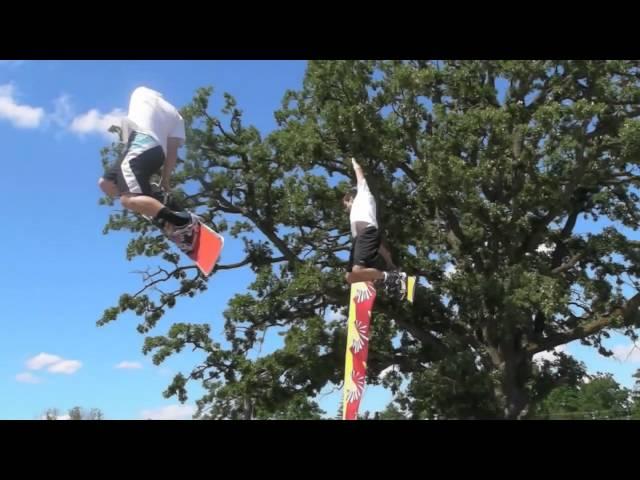 Jason Burnett celebrates Canada Day in Milton