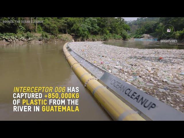 Interceptor 006 has Captured +850,000kg of Plastic From The River in Guatemala