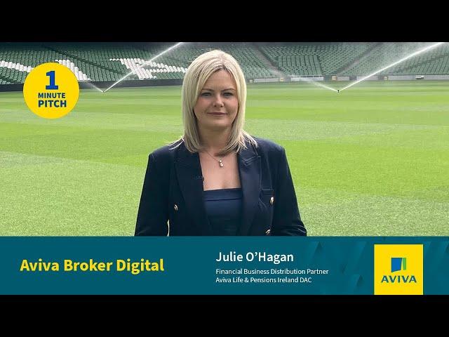 1 Minute Pitch - Aviva Broker Digital