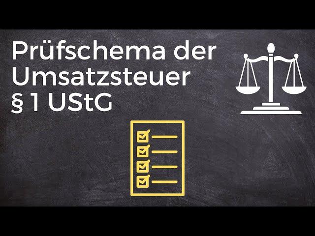 Das Prüfschema der Umsatzsteuer (§ 1 UStG) erklärt