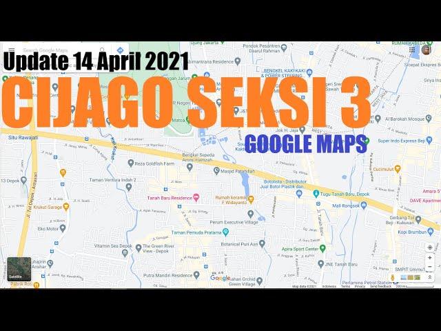 Progres AREA TERDAMPAK TOL CIJAGO Seksi 3 - Google Maps