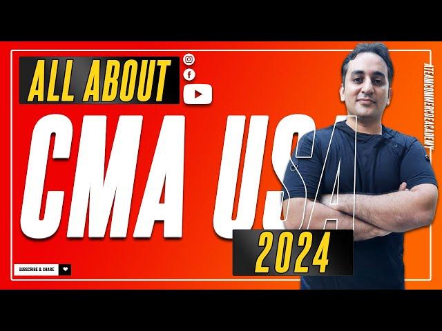 CMA USA Course Details (2024) | All about CMA USA | #cmausa