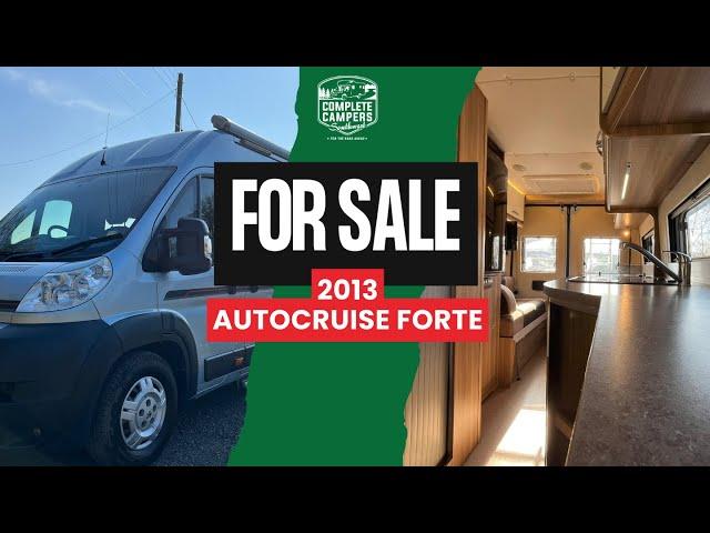2013 Autocruise Forte FOR SALE NOW