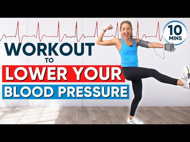 Lower blood pressure quickly at home with this easy to follow routine (10 Minutes!)