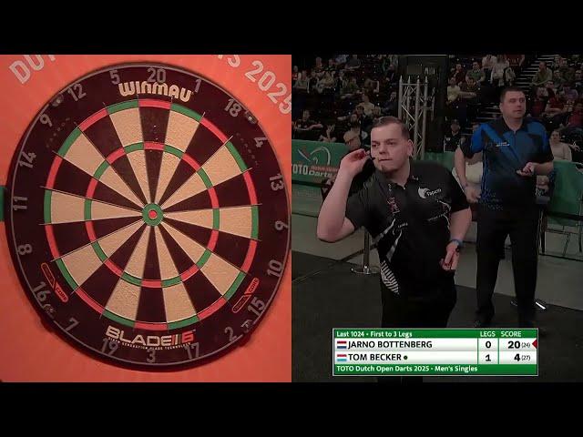 Jarno Bottenberg vs Tom Becker Highlights / Dutch Open Men's Singles Last 1024 2025