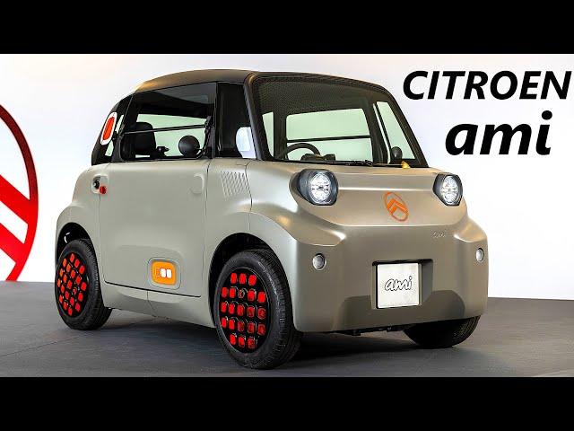 New 2025 Citroen Ami Electric Quadricycle Facelift Interior & Exterior