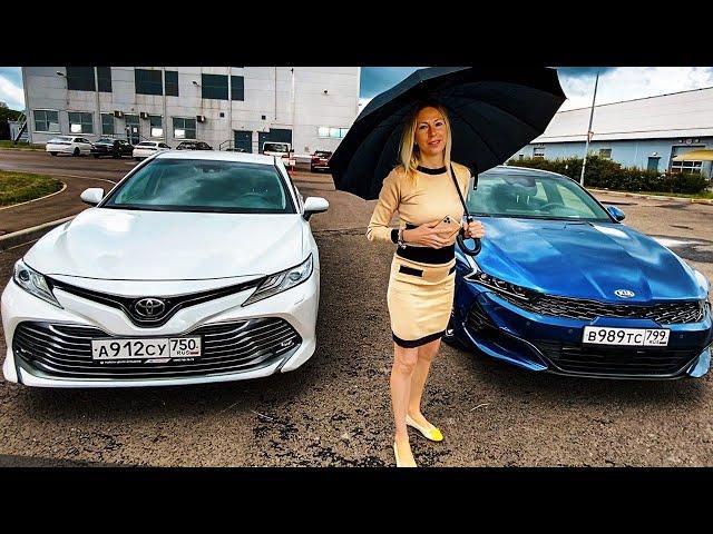 KIA K5 (OPTIMA) против TOYOTA CAMRY  Обзор и сравнение