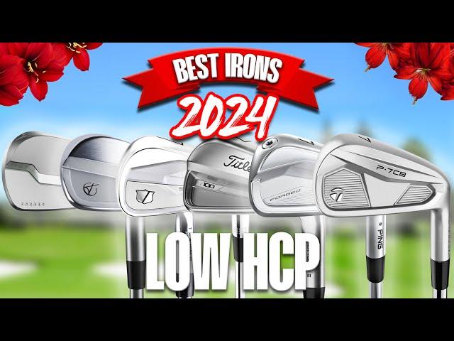 The BEST irons for LOW handicap golfers in 2024!