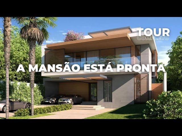 VEJA COMO FICOU ESSA MANSÃO | Casa venda no condomínio Del Lago na Barra da Tijuca | Azuza Imóveis