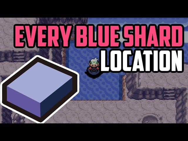 Where to Find Blue Shards (All Methods) - Pokémon Emerald