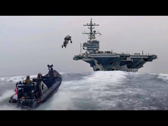 US Navy vs. Chinese Navy: The Genius Technique US Aircraft Carriers Against China