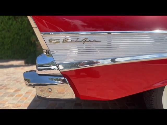 #VBAutosports Presents: Our 1957 Chevrolet Bel-Air Convertible in Matador Red