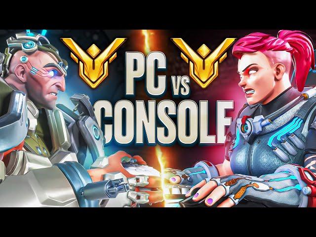 Can MASTERS PC Players beat MASTERS Console Players? (PC vs CONSOLE Overwatch 2)