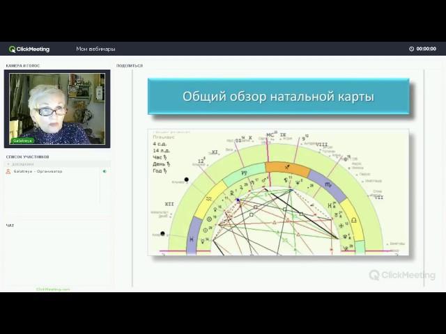 17 января часть 1 Открытый Урок Что такое натальная карта