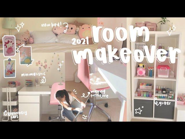 Room Makeover [ikea vlog + haul, new furniture]