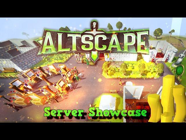 This Semi Custom OSRS RSPS is amazing! (Just launched!) Alt-Scape Server tour