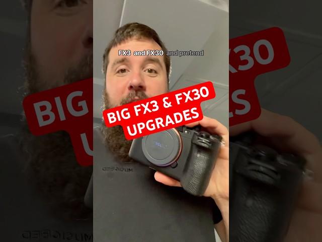  Sony FX3 & FX30 upgrades are coming in 2025!