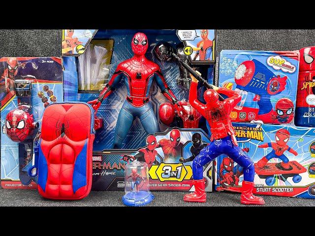 Ultimate ASMR Spider-man Toys Collection Unboxing Review Relaxation Unboxing | TOY PLAYSET ASMR