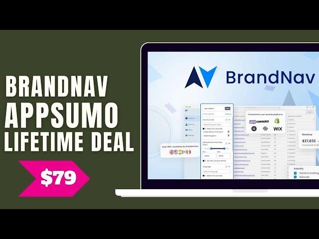 BrandNav Review & BrandNav Appsumo Lifetime deal - Build Ultra Specific eCommerce Lead Lists