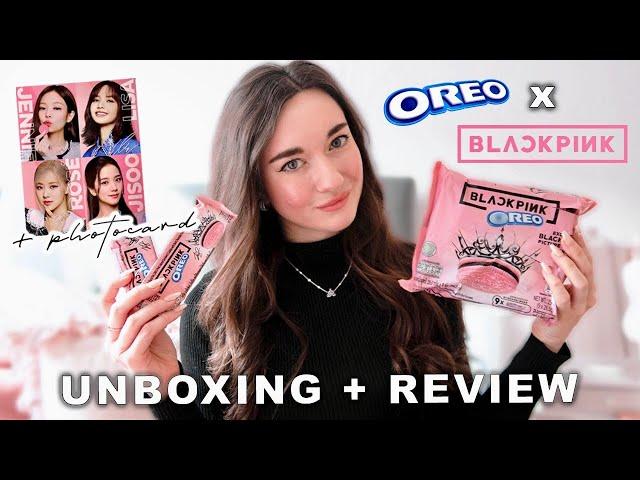 Unboxing Oreo x Blackpink Collaboration   + BLACKPINK PHOTOCARD