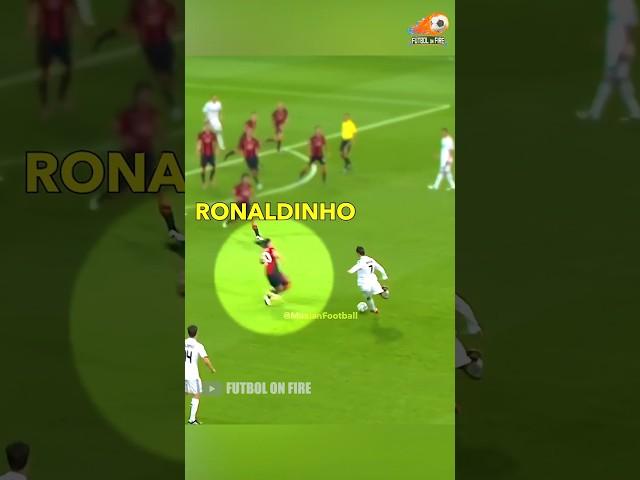 El respeto entre Ronaldinho y Cristiano Ronaldo #futbol #cristianoronaldo #ronaldinho #shorts