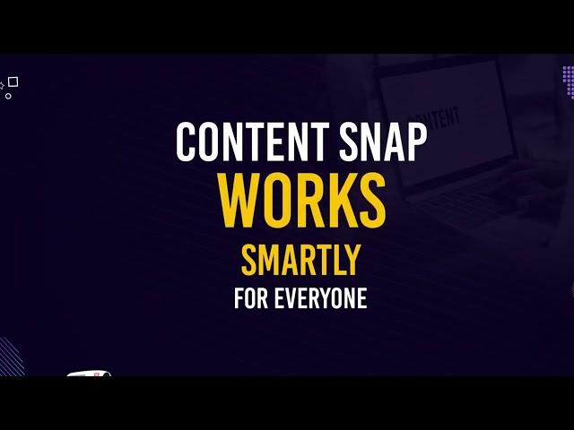 ContentSnap Review - ContentSnap OTO - ContentSnap OTOs