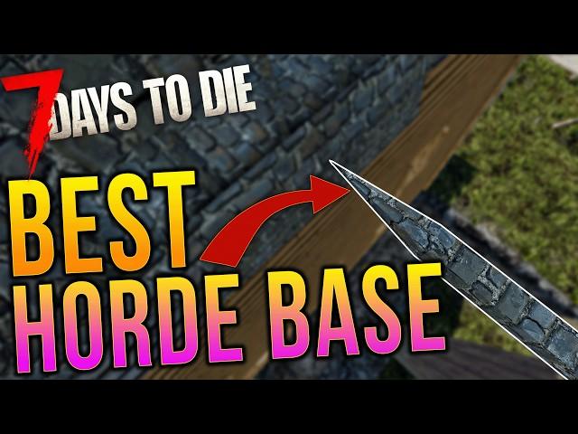 Easiest Most Effective Horde Base In 7 Days to Die 1.0