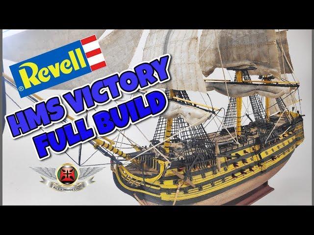 REVELL 1/225 HMS VICTORY FULL BUILD VIDEO #epicHistoryTV #hmsvictory #trafalgarlaw