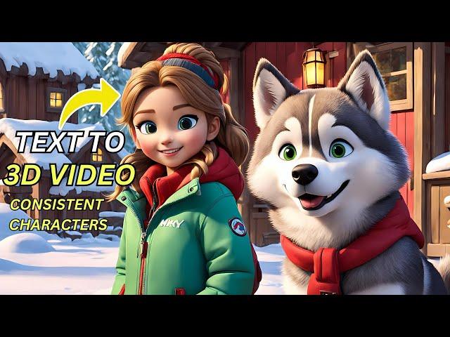 How to Make 3D Cartoon Animation Story Video with Free AI Tools | Free ai video generator