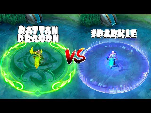 Estes Sparkle VS Rattan Dragon Skin Comparison