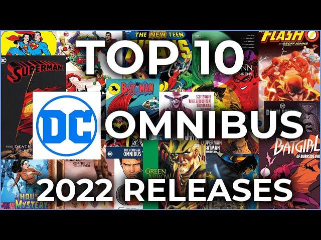 Top 10 DC Omnibus released in 2022!