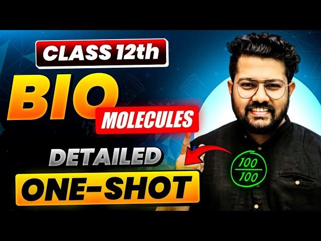 Class 12 Chemistry I Biomolecules in One Shot | bharat Panchal Sir