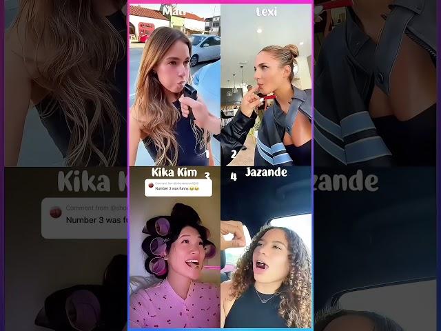 DILEMMA  Mali x Lexi x Kika Kim x Jazande #shorts #tiktok #viral #dance #cute #funny #trend