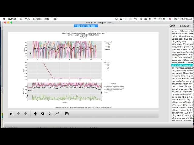 Flent GUI - two visual problems