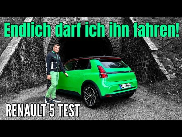 Renault 5 E-Tech: Fährt er so gut wie er aussieht? Der erste Test! 52 kWh | 110 kW (150 PS) | 2024