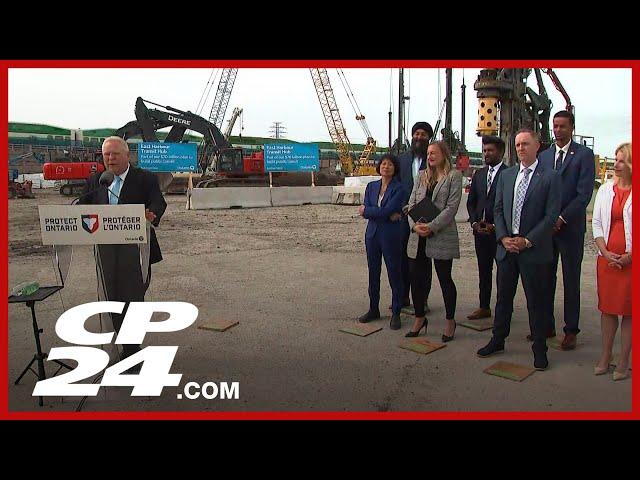 Ont. Premier Ford announces the 'largest transit expansion in North America’