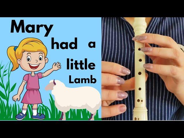 Mary had a little lamb | recorder tutorial