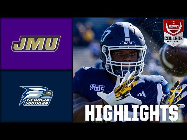 James Madison Dukes vs. Georgia Southern Eagles | Full Game Highlights | ESPN College Football