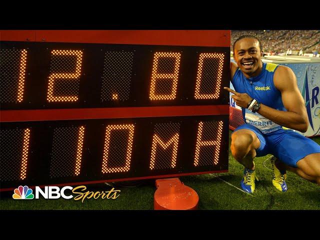 Aries Merritt's 110m hurdle WORLD RECORD at 2012 Diamond League finals | NBC Sports