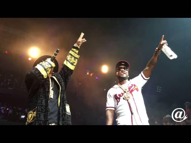 Jeezy and T.I. bring out Trey Songz Plies Lil Durk & more at Hot 107.9's Birthday Bash