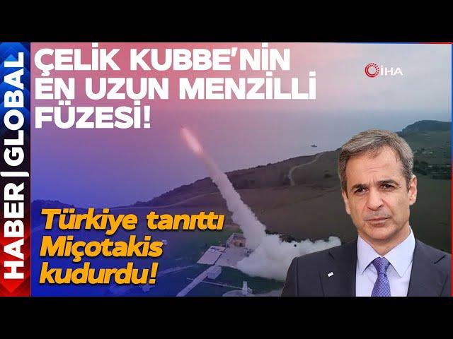 Çelik Kubbe'nin En Uzun Menzilli Füzesi Olacak! Türkiye Tanıttı, Yunan Kudurdu!