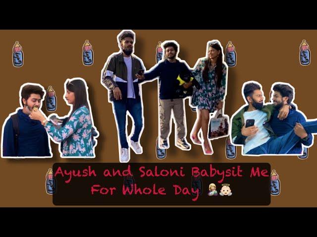 Ayush Yadav and Saloni Mittal Babysit  Me For Whole Day  || Parikshit Mehra #02